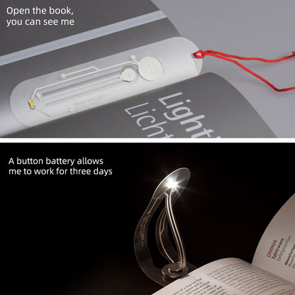 Ultra-Thin LED  Foldable Portable Bookmark Light