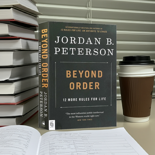 Beyond Order: 12 More Rules for Life by Jordan B. Peterson – Inspirational Self-Help Book