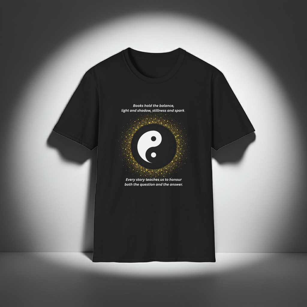 Yin Yang Inspirational T-Shirt – Unisex Tee for Balance, Mindfulness & Inner Peace