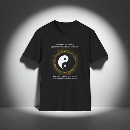 Yin Yang Inspirational T-Shirt – Unisex Tee for Balance, Mindfulness & Inner Peace
