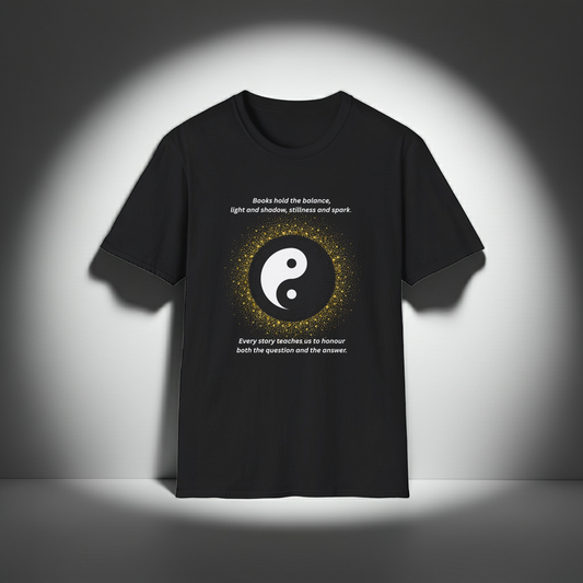 Yin Yang Inspirational T-Shirt – Unisex Tee for Balance, Mindfulness & Inner Peace