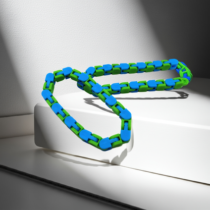 Stress Relief Fidget Chain Bracelet – Anti-Anxiety Toy for Adults & Kids